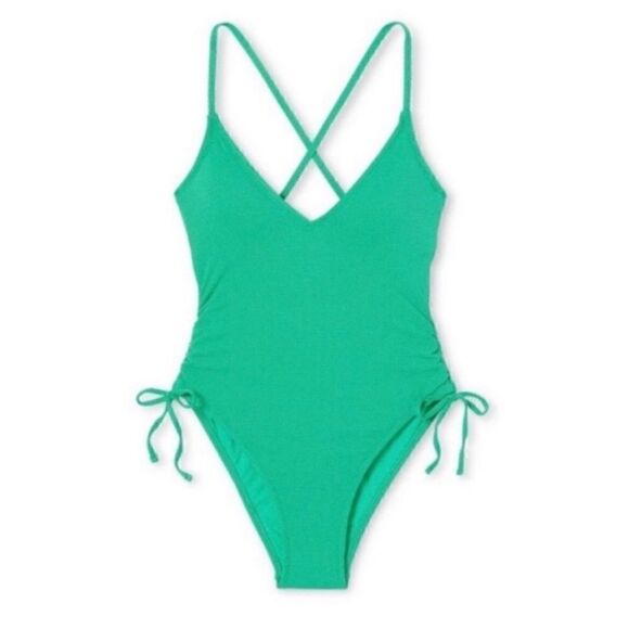 Stoney clover Lane One Piece green Swimsuit - Picture 2 of 5